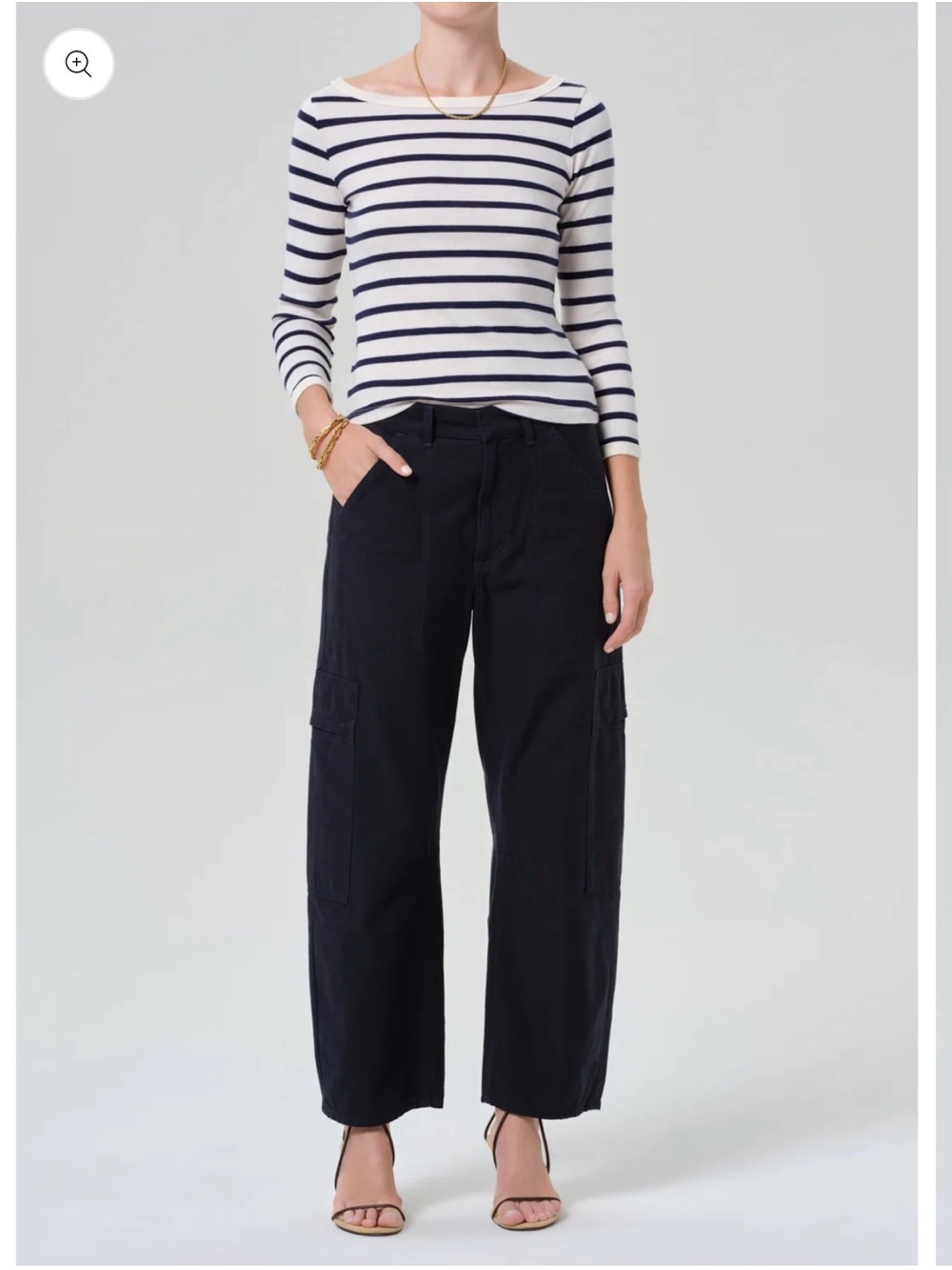 Citizens of Humanity Marcelle Cargo in True Navy
